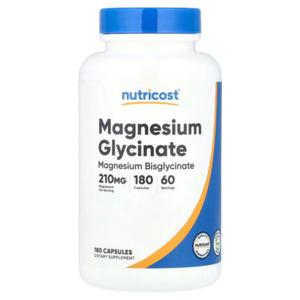 Nutricost Magnesium Glycinate Bisglycinate 180 Caps