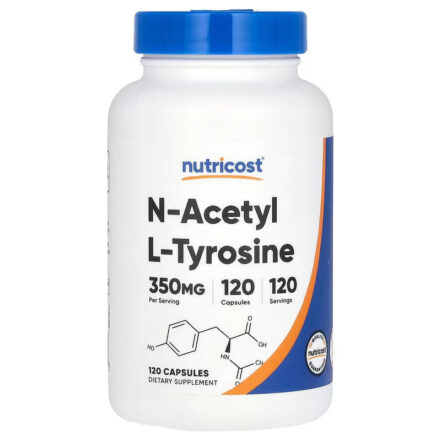 Nutricost N-Acetyl L-Tyrosine 350 mg 120 Capsules