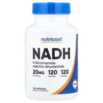 Nutricost NADH Nicotinamide Adenine Dinucleotide 20 mg 120 Capsules