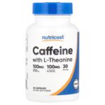 Nutricost Caffeine With L-Theanine 30 Capsules