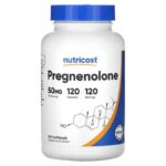 Nutricost Pregnenolone Brain & Cognitive 50 mg 120 Capsules