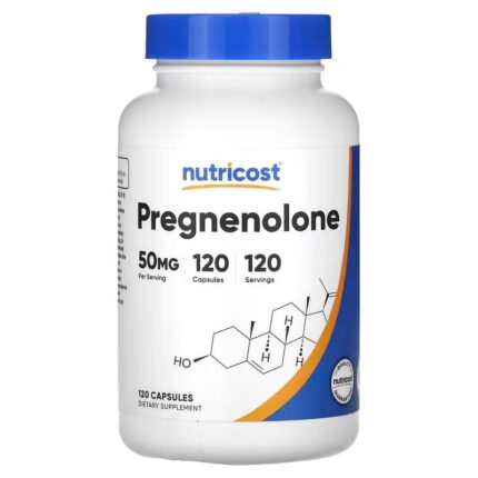 Nutricost Pregnenolone Brain & Cognitive 50 mg 120 Capsules