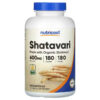 Nutricost Shatavari Asparagus racemosus 600 mg 180 Capsules