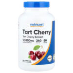 Nutricost Tart Cherry Greens & Superfoods Antioksidan 240 Capsules