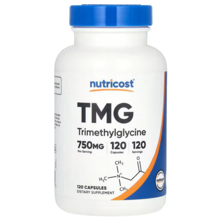 Nutricost TMG Trimethylglycine Betaine Anhydrous 750 mg 120 Capsules