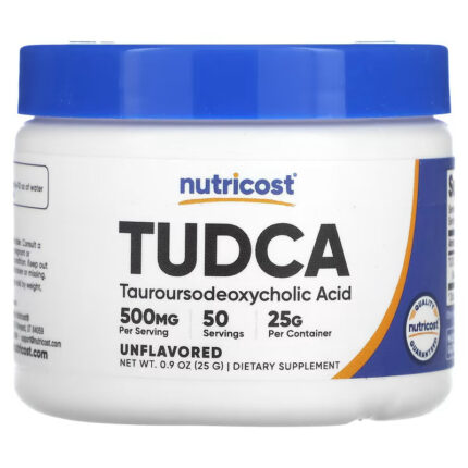 Nutricost TUDCA Tauroursodeoxycholic Acid 25 g - 50 Servis