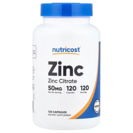 Nutricost Zinc Citrate 50 mg 120 Caps