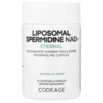 Codeage Liposomal Spermidine NAD+ Brain & Cognitive 30 Vegetable Capsules