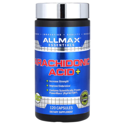 ALLMAX, Essentials Arachidonic Acid+ PowerMaxx 120 Capsules