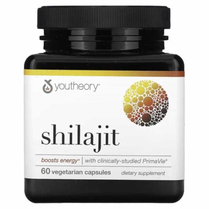 Youtheory Shilajit 60 Vegetarian Capsules