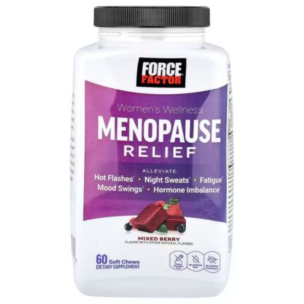 Force Factor Women's Wellness Menopause Relief Women's Health 60 Soft Chews