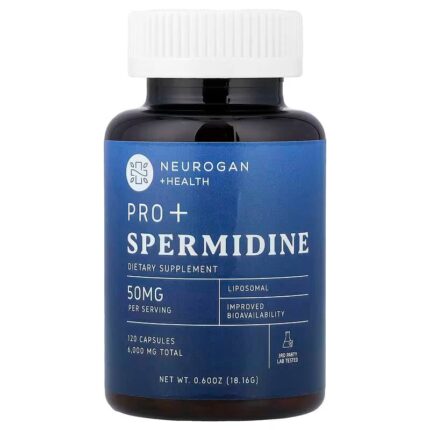 Neurogan Health Lipozomal Pro+ Spermidine Phospholipid Complex Sunflower Lecithin 120 Caps