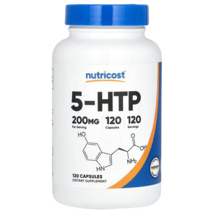 Nutricost 5-HTP 5-hidroksitriptofan 200 mg 120 Capsules