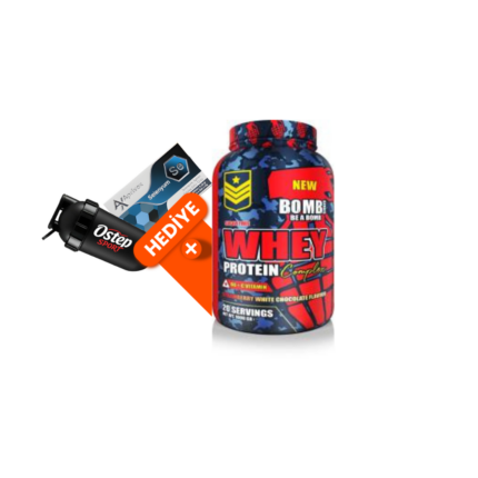 BOMB SERIES WHEY PROTEİN ÇİLEK&BEYAZ ÇİKOLATA 1000 GR 1 KİLO PROTEİN <meta name="viewport" content="width=device