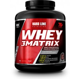 Hardline Whey 3Matrix 2300 Gr Çilekli