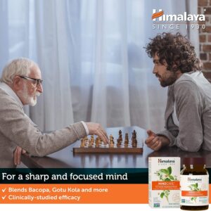 Himalaya MindCare Nootropic Herbal Brain for Memory and Focus Bacopa Ashwagandha 60 Caps
