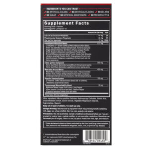Force Factor SCORE XXL L-Citrulline Tribulus Horny Goat Black Maca Theanine 30 Tablet - Görsel 2