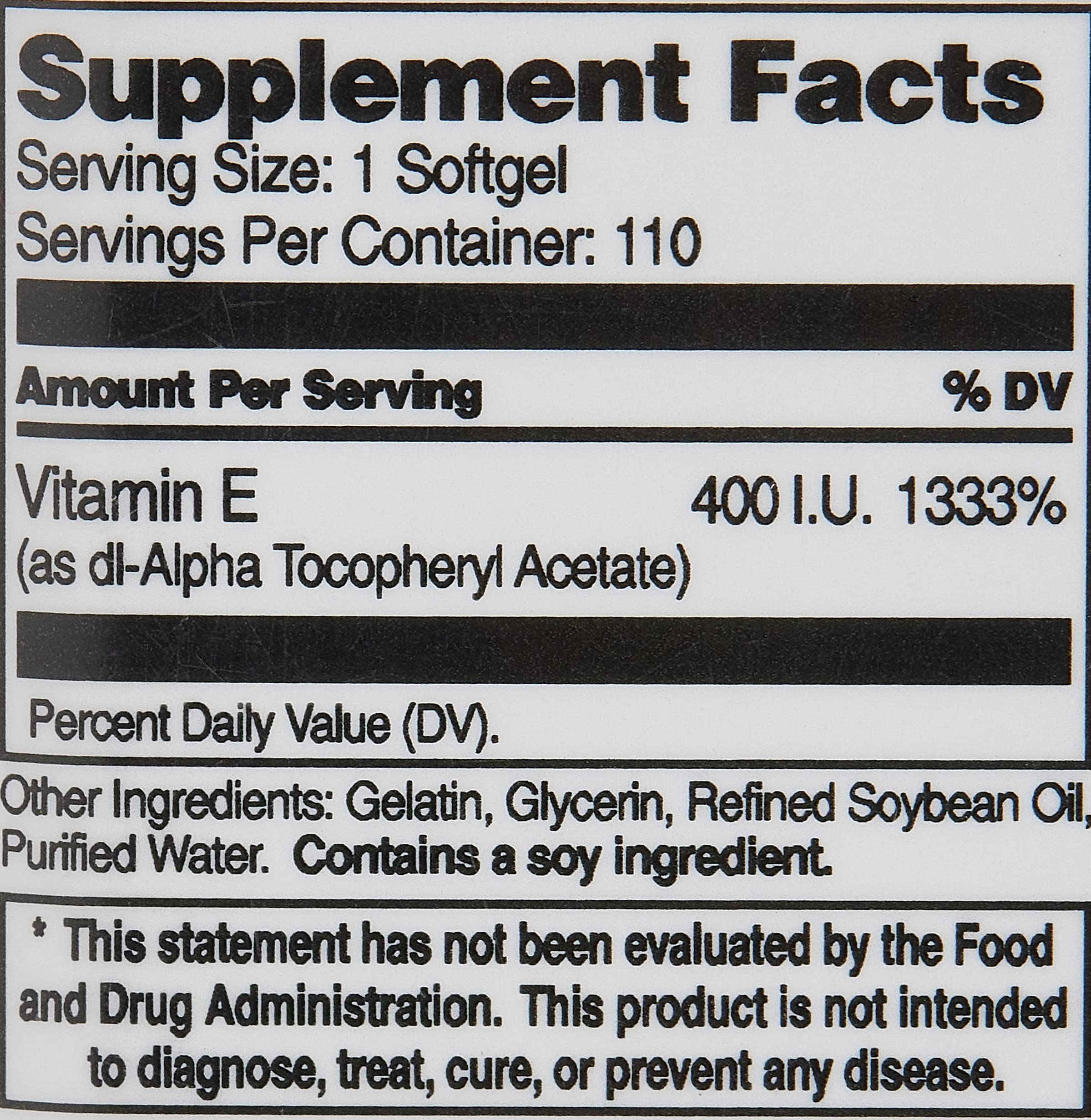 21st Century Vitamin E (antioksidan) 180 mg (400 IU) 110 Softgels - Görsel 2