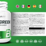 BioTech USA Fenugreek 1500 Çemen otu tozu 60 capsules - Görsel 2