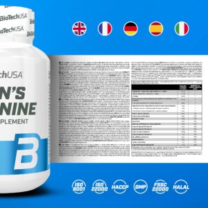 BioTech USA Men’s Arginine(Arjinin) 90 tablets