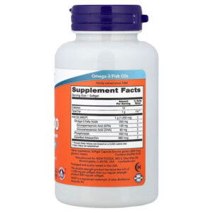 NOW Foods Krill Oil Omegas & Fish Oils EPA DHA 1000 1,000 mg 60 Softgels - Görsel 2