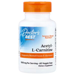 Doctor's Best Acetyl-L-Carnitine Brain & Cognitive 60 Veggie Caps