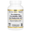 California Gold Nutrition, Glucosamine Glukozamin Chondroitin, MSM plus Hyaluronic 120 Veggie Caps