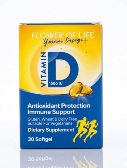 1000 IU D VİTAMİN FLOWER OF LIFE