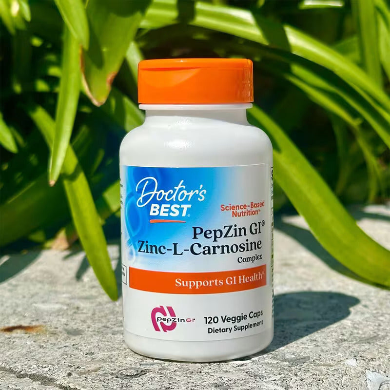 Doctor’s Best PepZin GI® Zinc-L-Carnosine Digestive Complex 120 Veggie Caps