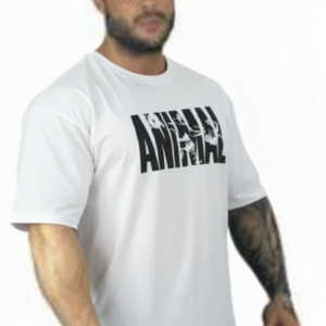 OVERSIZE TİŞÖRT ANIMAL BEYAZ
