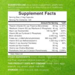 Deal Supplement Bioactive Vitamin B Complex Immune Choline İnositol Folate Energy 240 Veggie Caps - Görsel 2
