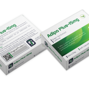 Adipo plus 15 mg (Caffeine+Green Tea Yeşil çay)  30 Caps