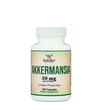 Double Wood Akkermansia Supplement 120 CAPS.