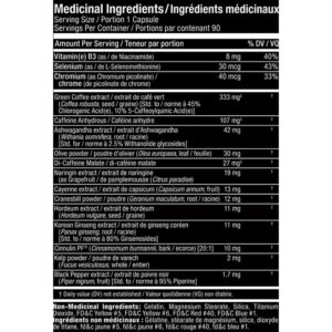 Allmax Rapidcuts Shredded Extreme Thermogenic Fat Burner 90 Capsul