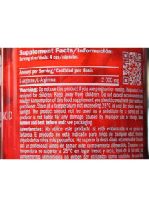 AMIX Arginine Arjinin / 120 Caps - Görsel 2