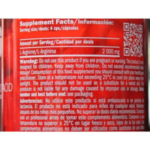 AMIX Arginine Arjinin / 120 Caps