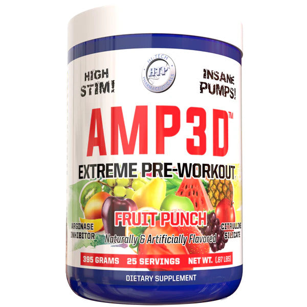 Hi Tech Pharmaceuticals AMP3D Nox Preworkout 390 grams