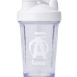 Animal White Transparant shaker bottle 500 ML
