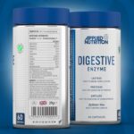 Applied Nutrition Digestive Enzyme Lactase Protease Amylase Aids Digestion Flatulence Control 60 - Görsel 4