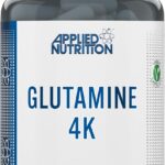 Applied Nutrition Glutamine 4K L Glutamine 4000 mg Restore Amino Acid Levels 120 Caps