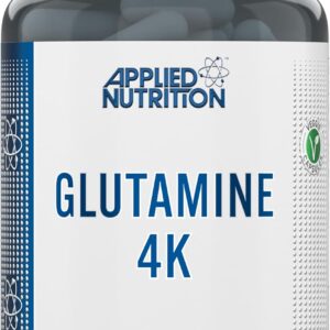 Applied Nutrition Glutamine 4K L Glutamine 4000 mg Restore Amino Acid Levels 120 Caps