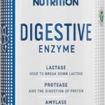 Applied Nutrition Digestive Enzyme Lactase Protease Amylase Aids Digestion Flatulence Control 60