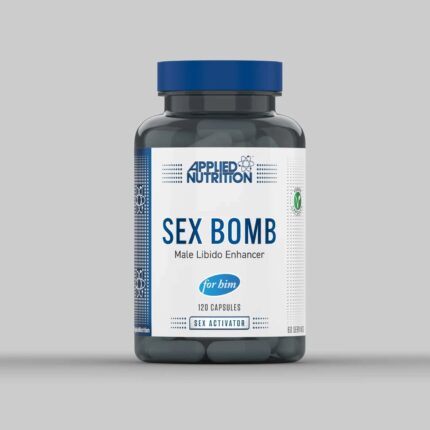 Applied Nutrition Sex Bomb Ksm66 Maca Fenugreek Tribulus Ginseng Ashwagandha 120 Caps - Erkeklere özel