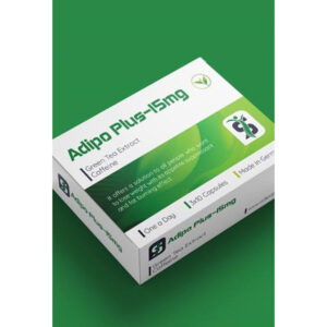 Adipo plus 15 mg (Caffeine+Green Tea Yeşil çay)  30 Caps