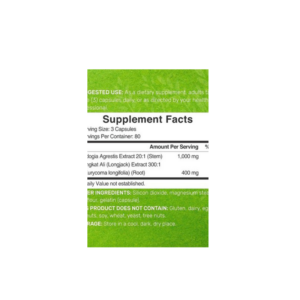 Deal Supplement Fadogia Agrestis 1,000mg Tongkat Ali Longjack 400mg - Görsel 2