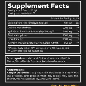 Dark Labs Muscle mass Bulking set (Built AF GH + Alpha Creatine+Ornithine) Kas kütlesi seti
