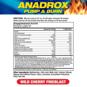 MHP Anadrox Pump Preworkout &Fat burner(Arginine+Nac+Nadh+Citrulline malate+Green Tea+Guarana+) - Görsel 2