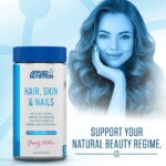Applied Nutrition Hair, Skin & Nails, (BİOTİN+B12+MAGNESİUM OXİD+GRAPE+COLLAGEN+FOLİC ACİD 60 Caps - Görsel 4