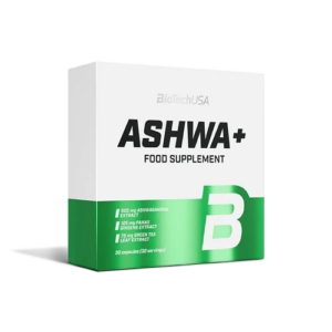 Biotech USA Ashwagandha+Panax Ginseng+Egcg+Caffeine+Green Tea 700Mg - 30 caps