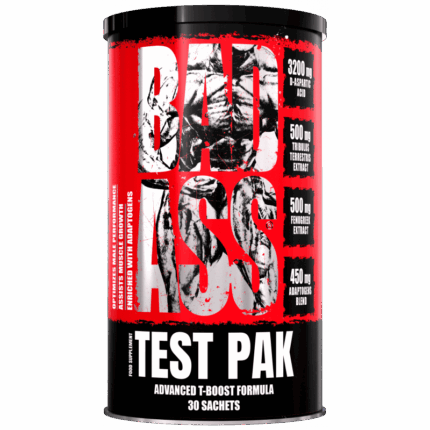 Badass Test Animal Pak Daa Aspartic Acid + Maca + Tribulus + Ashwagandha 30 Paket